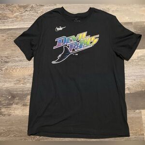 Nike Black Devil Rays Graphic- Randy Arozarena